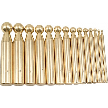 14 PCS SET OF DAPPING PUNCHES