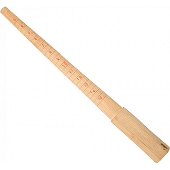 RING SIZING STICK WOODEN